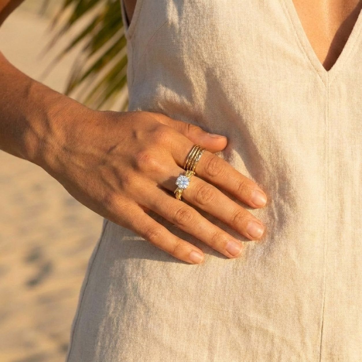 Crystal Ring Cosplay Unisex Rings