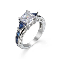 Premium Sparkling Zircon Ring