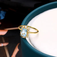 Dazzling Zircon Ring