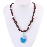 Handwoven Ocean Pearl Necklace
