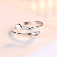 Elegant Adjustable Music Note Ring