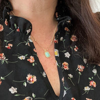 Briella Amazonite Gemstone Necklace-Lydieannejewelry