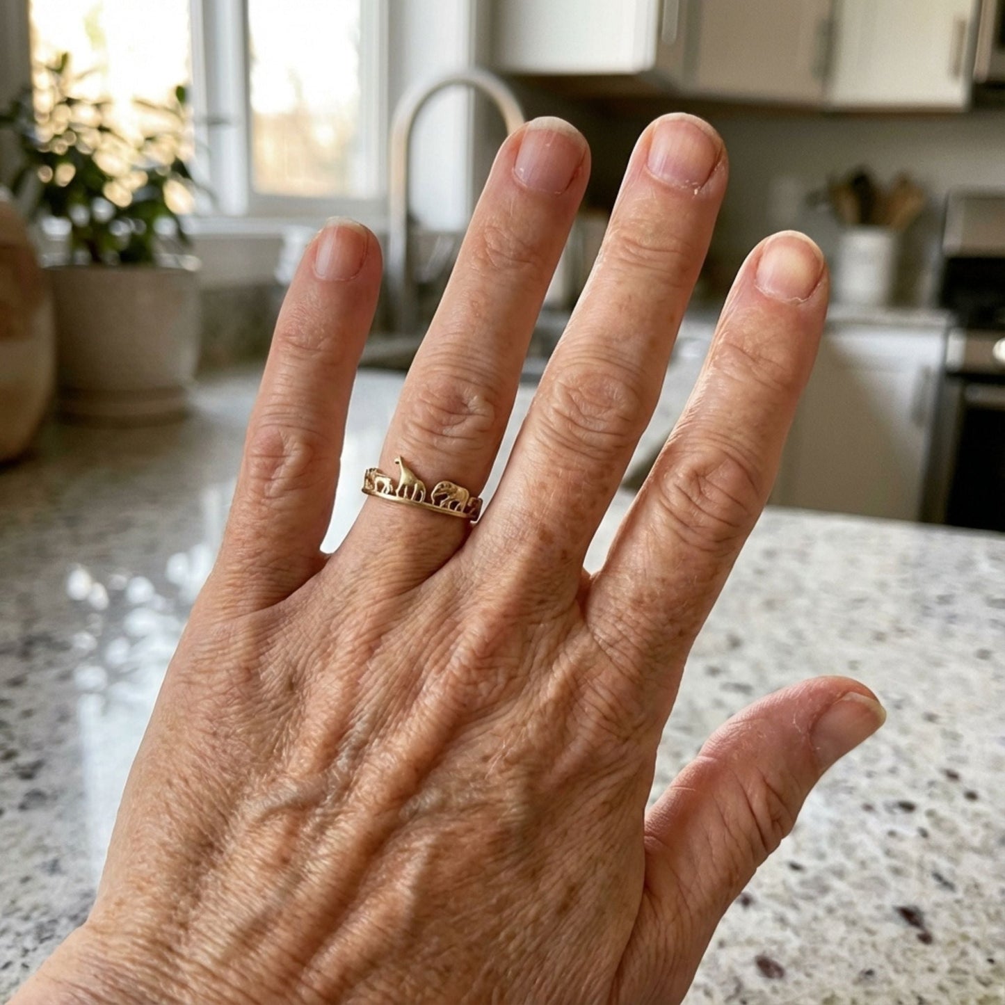 Creative Animal Ring in Gold