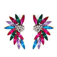 Heart Wings Earrings with Zirconias