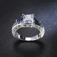 Premium Sparkling Zircon Ring