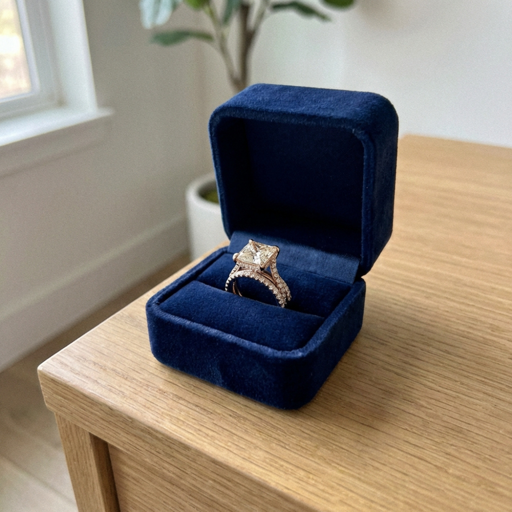 Vintage Glass Ring