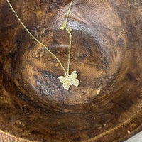 Farfalla Butterfly Necklace-Lydieannejewelry