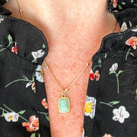 Briella Amazonite Gemstone Necklace-Lydieannejewelry