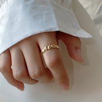 Vintage Heart Love Ring for Index Finger