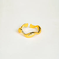 Ocean Wave Ring-Lydieannejewelry