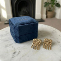 Vintage Golden Dangling Earrings