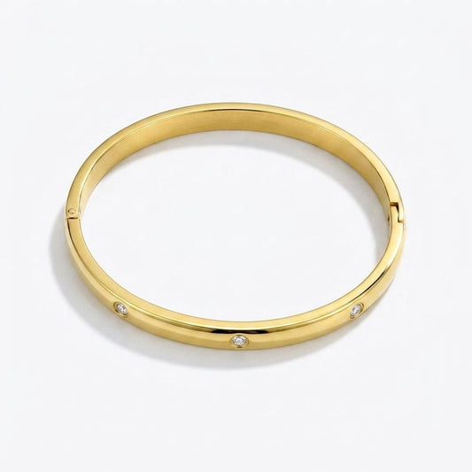Gold Bangle Bracelet