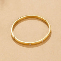 Gold Bangle Bracelet