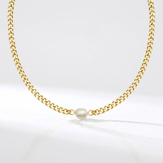 Handmade Pearl Necklace
