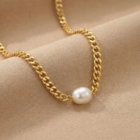 Handmade Pearl Necklace