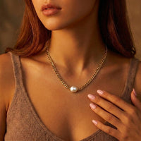 Handmade Pearl Necklace
