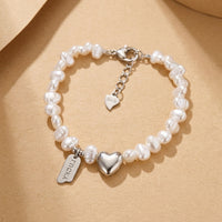 Pearl Heart Bracelet