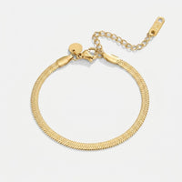 Gold Snake Chain Bracelet