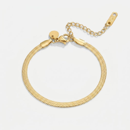 Gold Snake Chain Bracelet
