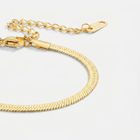 Gold Snake Chain Bracelet