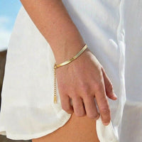 Gold Snake Chain Bracelet