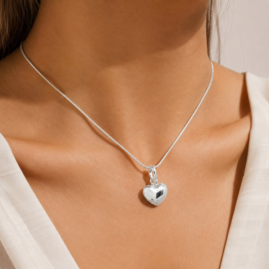 Silver Heart Necklace