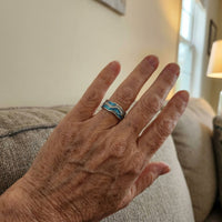 Vintage Beach Wave Series Ring