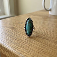 Vintage Turquoise Stone Ring