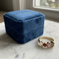 Vintage Gold Floral Ring