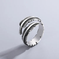 Feather From An Angel - Adjustable Memorial Ring