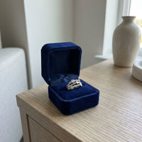 Vintage Bright Gold & Silver Ring