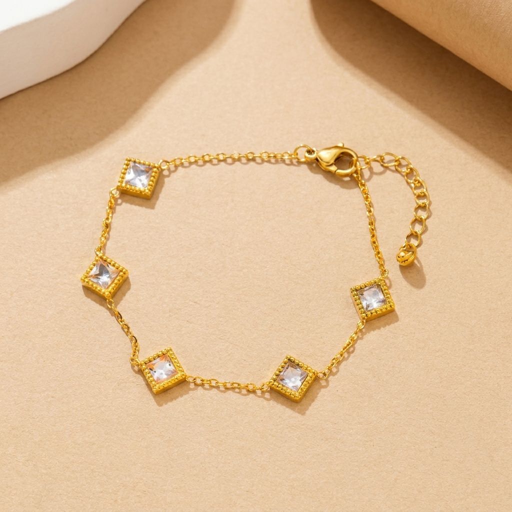 Geometric Retro Bracelet