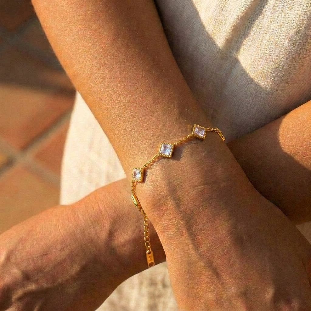 Geometric Retro Bracelet
