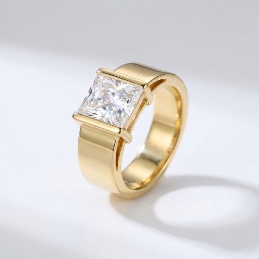 Crystal Princess Band Ring