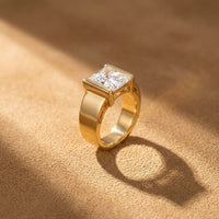Crystal Princess Band Ring