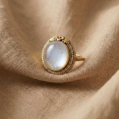 Sapphire Crystal Prong Ring