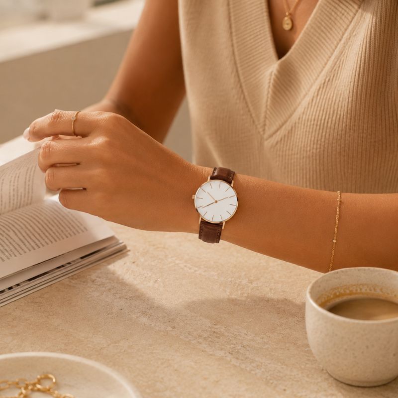 Minimalist Round Watch