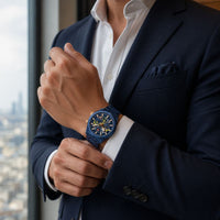Skeleton Chronograph Watch