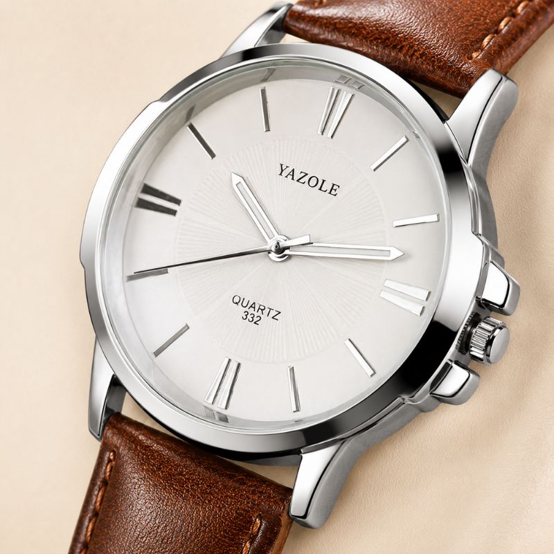 Classic Leather Quartz Watch