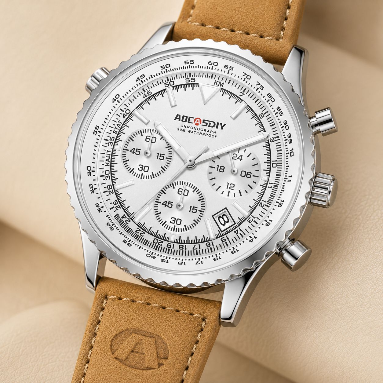 Exquisite Chronograph Watch