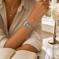 Square Crystal Bracelet Watch