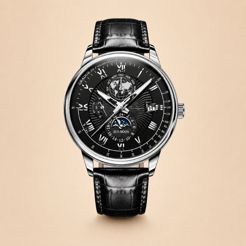 Classic Moonphase Quartz Watch