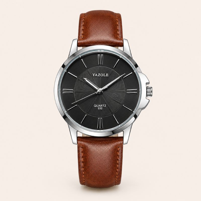 Classic Leather Quartz Watch