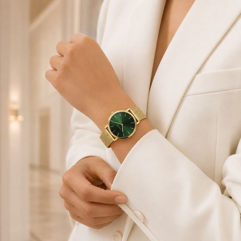Rose Gold Dainty Bracelet Watch