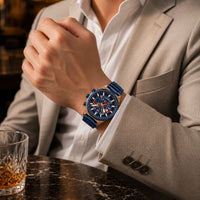Skeleton Chronograph Watch