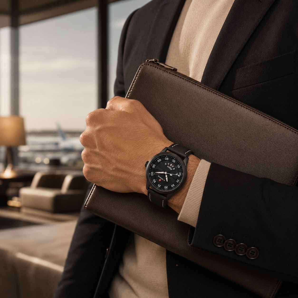 Quartz Leather Watch
