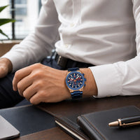 Skeleton Chronograph Watch