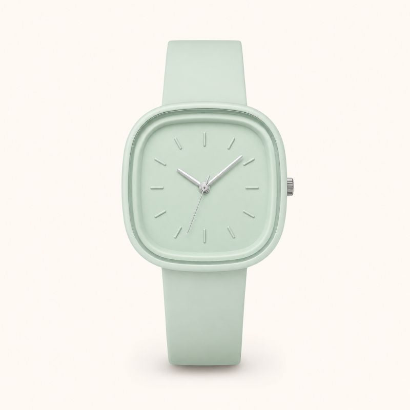 Pastel Square Silicone Watch