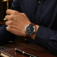 Classic Leather Quartz Watch