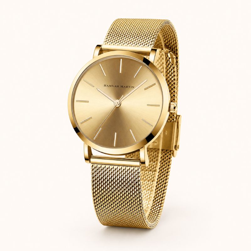Rose Gold Dainty Bracelet Watch